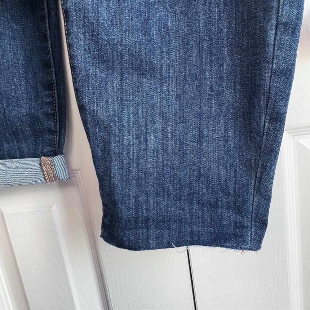 NWT Gap Dark Wash Indigo Denim High Rise Crop Legging Jeans 16 - Picture 10 of 16